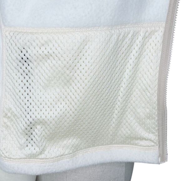 Patagonia Synchilla Arctic Jacket sz L * Cream Ivory Fleece Full Zip Cozy Warm - Picture 9 of 9